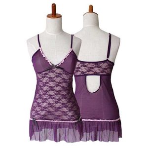 Sheer Lace Babydoll Nightwear