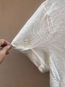 Classic White Crew Neck T-Shirt