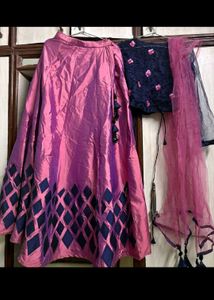 Pink Lehenga Choli Set