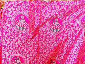 Pink Brocade Lehenga