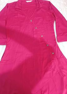 Beautiful Fushia Pink Tunic Top