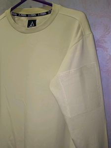 High Quality Neon Green Sweat Shirt