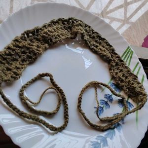 Mesh crochet Hairband✨️🍇forest fairy 🧚🏻‍♀️