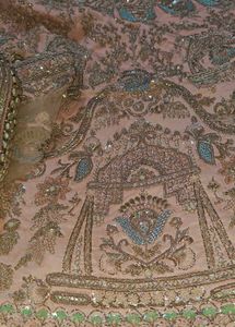 dabka  Embroidered Lehenga Choli