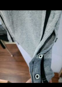 Adidas Grey Trefoil Logo T-Shirt fitted Dress
