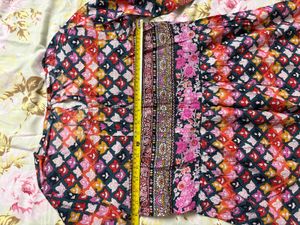 Boho Floral Print Kurti