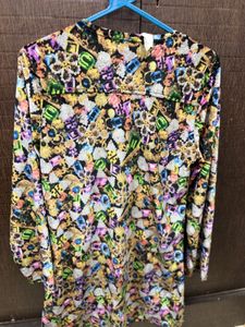 Vibrant All-Over Print Tunic