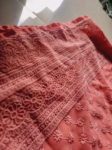Peach Kurti