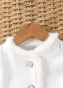 White Tweed Jacket &amp; Skirt Set