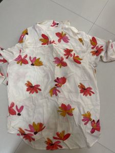 Floral Print loose fit Shirt