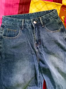 Savana Raw Hem Wide Leg Jeans