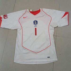 2004 retro authentic Korea Football Team with tags