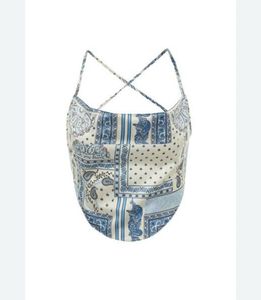 TRENDYOL Stylish Printed Crop Top