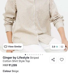 Classic Striped Button-Up Shirt