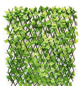 bamboo wooden fence set of 2
