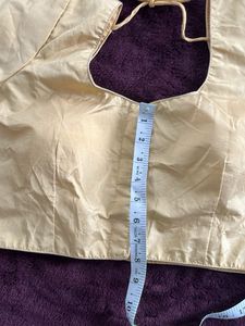 Elegant Cream Silk Blouse