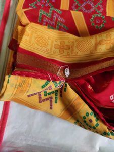 Beautiful Bandhani printed saree