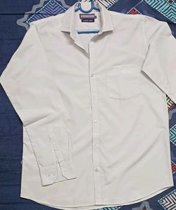 Men's White Comfort Wear XL Shirt