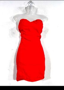 Red Bodycon Mini Dress