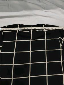 Checkered Long Sleeve T-Shirt