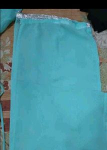 Beautiful Teal Kurta Set with Palazzo
