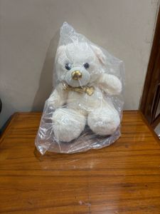 Cute Cream Teddy Bear