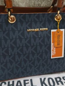 Michael Kors Blue Monogram HandBag💙