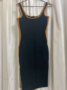 Body Con Dress In Thick Luxury Material
