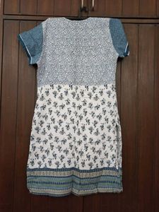 Floral Print Kurta