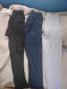 Comfortable Ribbed Leggings - Set of 3