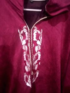 Arebian Velvet Hoodie Mexi
