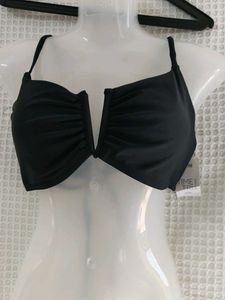 Time&true Stylish Black Bikini Top
