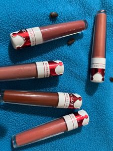 set of 5 Nude / New Waterproof Liquid Lipstick