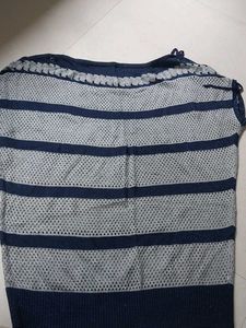 Stylish Striped Knit Sweater