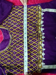 Beautiful Purple Lehenga Choli