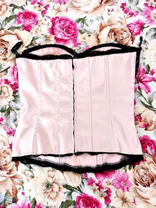 Charlotte Russe Pink Corset Top