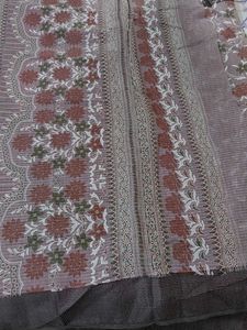 Elegant Floral Print Saree