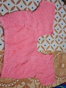 Pink Striped Blouse