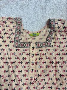 Floral Print Night Suit
