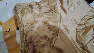 Beautiful Embroidery Golden blouse 🌼