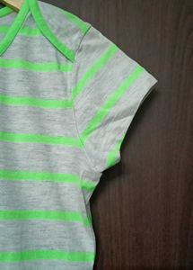 Striped Crew Neck T-Shirt