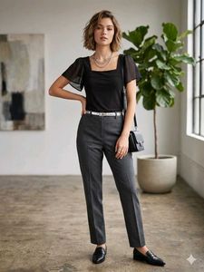 Calvin Klein Women's Square Neck Top