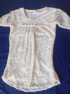 Elegant Lace Top with Bell Sleeves