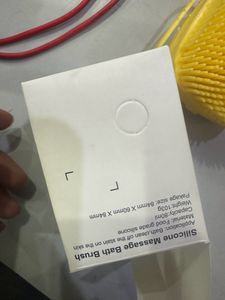 Silicone Massage Bath Brush Unused