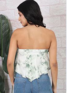 Tie-Front Tube Top - Trendy &amp; Chic