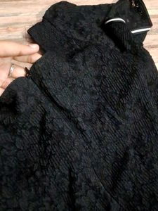 lace black beautiful dress