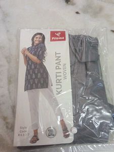 Comfortable Grey kurti pant..