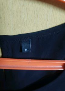 Navy Blue Sleeveless Flowy Top