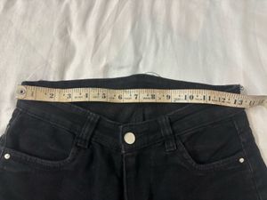 Black Cargo Jeans