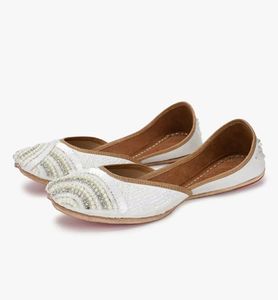 BRAND NEW PEARLS JUTTIS &amp; FLORAL SANDALS (FREE)